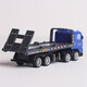 Remote control/electric toys Road rescue transport truck Children's sliding toys Plastic car flatbed Road rescue truck/blue C0116
