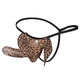 
Universal thong men stuffed into men's sexy leopard print tink underwear one thread underwear men's double tink elephant sports student leopard print all size
