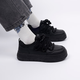 Global black board shoes for women 2025 new summer mesh breathable thick sole women's shoes hot versatile light casual black shoes