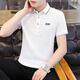 
JEEP SPIRIT Jeep Short Sleeve T-shirt Men's Half Sleeve Top POLO Men's New Summer Casual Business Middle-aged and Young Stripe Half 6636 Dark Green XL -(130Jin[Jin is equal to 0.5 kg]-145Jin[Jin is equal to 0.5 kg])
