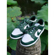 Nike (Nike) Dunk Low Retro White и Green Low Top Sports и Casual Board Shoes DD1391-101 DD1391-101 Белый и зеленый 36,5