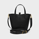CHARLES&KEITH25秋新品简约通勤手提水桶包菜篮子包七夕礼物CK2-10151518 Black黑色 S