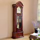 Brand Importé de gamme de table d'horloge haut de gamme Salon de rechange de plancher 2025 Nouvelle horloge en bois massif mécanique Classique européen Classique 9922 Ajoucement 14 pouces