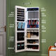 Miroir magique habillage de maison miroir de la lampe ménage miroir miroir à corps plein à corps mur mur suspendu bijouterie induction intégrée miroir miroir limité offre spéciale 6221 couleur noyer noir 108 haut