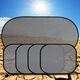 Suitu Car Mesh Shading Car Side Block Side Fenster Sonnencreme Isolation Film Saugnapfschattierungsnetzvorhang R-3937 Maschenblock (mit 2 Löchern