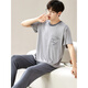 Catman (Miiow) Modal para hombres Pajamas Summer 2025 Nuevo seda de manga corta Seda grande Tamaño del hogar Set 6624 L