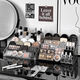 KAMAN cosmetics storage box transparent acrylic storage rack dressing table ladder skin care products eye shadow palette perfume display rack seven layers transparent/storage rack 1