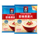 1478g/1000g large bags of breakfast and drink nutritious cereal meal replacement original cereal [2 bags] Quaker oatmeal 1000g*2 bags