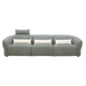 
Lezhibao LAZBOY fabric zero wall function sofa living room multi-person imperial concubine seat Chenille sofa blue star 673 wave blue-2.95m-small-three-person dual electric