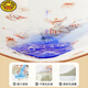 G.DUCKKIDS urine separator waterproof and washable newborn baby diaper pad cartoon newborn baby urine pad menstrual period aunt pad Zebra hot air balloon 50*70cm