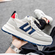 Changxiang Huili men's shoes for men's summer new mesh breathable casual board shoes for students' sports running shoes thick-soled dad shoes RF-1853 white 41