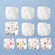 Pantalones de pañales de gasa infantil pantalones de entrenamiento de jengibre de jengibre de algodón puro algodón transpirable [Código de color l aleatorio [recomendado 15-25 Jin [Jin iguala 0.5 kg] bebé]