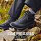 Danner [Hot Sale] Jungle917 Herren-Mid-Top-Stiefel Frühling und Sommer im Freien atmungsbare Wanderschuhe Wanderschuhe Schwarz-32723-Men's D-Version 42 [Foto halbe Größe oder eine Größe]