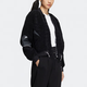 阿迪达斯 （adidas）Foc Boa Jkt 徽标刺绣长袖短款拉链夹克外套 女款 黑色 黑色 XXS