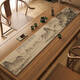 Yonghuan Qianli Jiangshan Picture Table Mesa de té Mesa de té China Zen Té Sala de té Diatom Mudo El agua que absorbe el té de té se puede personalizar jingxin-ng-12048 30*200cm a prueba de humedad y a prueba de moho