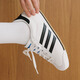 Chaussures à orteils adidast K 74 Sneakers classiques pour hommes et femmes Spring New Style Adidas Clover officiel blanc brillant / noir / résine jaune 41