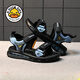 G.Duck Kids Little Yellow Yellow Duck Boy Sandals 2025 Новая летняя детская обувь искренняя кожаная мягкая подошва средней средней биржи