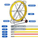 Roser de alambre Fibra de fibra de vidrio Perforador Cable óptico Cable óptico Tubo Roscador Electricista Posco 12200 metros más refuerzo de alambre Marea de polea gruesa Cable de 108 mm