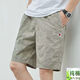 Tommybull Amerikaner Tommy Tommy Männerarbeitshose Sommer Neue Pure Cotton Lose gerade Mode Casual Beachhose YBF9224 Khaki L 100-120jin [Jin ist 0,5 kg]