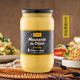 Osa Tibetan Mustard Sauce 850g imported from France Western seasonings Home-use French burger salad barbecue sauce