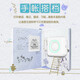 Home wrong question color printing learning machine student mini thermal photo small portable wrong question sorting artifact portable study pocket wrong question printer basic version pink (including a roll of printing paper)
