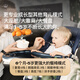 
mommark baby rocking chair baby cradle dining chair coaxing baby diaper table newborn children's gift sleep coaxing artifact 0-5 years old [top match] Benino gray + big cool pad + comfort pad