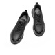 Belle thick-soled height-increasing walking shoes for men 25 autumn outdoor casual running shoes A2152CM5 black 43