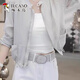 
Woodpecker American Fashion Simple 2025 Summer Thin Jacket Women's Loose and Evergrande Clothes Short Outdoor Sunscreen Clothes Women's White 2XL Recommended 125-140Jin [Jin equals 0.5 kg]