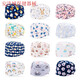 Qualité importée du chapeau chirurgical japonais pour femmes Pure Coton Round Round pour salle d'opération CHAPEUR NURGIQUE CHAPLE SHIRGICAL IMPRIMINE POUR MEN MÉDICAL STYLE PLUS 695 BAMBOO FORESSE CONNONGELAL - PLUS (BOUTON (Protection de l'oreille protectrice)