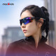 Macondo windbreaker sunglasses, outdoor sports marathon running glasses, polarized lenses, Aurora Purple, one size fits all