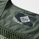 JEEP SPIRIT Jeep Vest Men's Spring and Autumn Outdoor Fishing Multi-Pocket Jacket Sleeveless Vest Top Men's Clothing Khaki 3XL