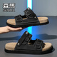 Semir Slippers Men's 2025 New Summer Outdoor Fashion Anti-Slip Casual Thick Sole Dual-Purpose Driver Birken Beach Sandals Khaki 42