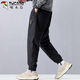 Woodpecker (TUCANO) Pants Men's Autumn and Winter Leggings Casual Pants Men's Loose Sports Pants Trendy Versatile Workwear Men's Pants Black XL