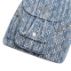 Champion US Champion 2025 Nouveau sac à dos pour les femmes et les hommes Fashion sportive décontractée Dundo Bag 25fwp06 Bleu moyen