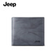 
JEEP Jeep Men's Wallet Large Capacity Head-Layer Cowhide Wallet Multiple Card Card Pack Birthday Gifts For Dad