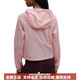LULULEMON露露乐蒙舒适百搭宽松连帽纯色防风防水夹克女士上衣 粉色雾霭(Pink Haze) 150 XXXS