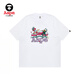
AAPE joint Ksaner men's clothing spring and summer Chengdu city series short-sleeved T-shirt 9734XXO WHX/white XL single size