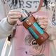 禾器钛杯纯钛保温杯高档闷茶杯茶水分离养生泡茶商务办公礼品钛杯定制 喜吉钛来蓝色460ml