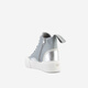 Iijin offizieller neuer 8 cm dicker Sohle innerer Höhe, das einfache, vielseitige Spleißen lässig High-Top-Schuhe für Frauen YF698ABI GRAY 37
