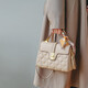 Calviakrim International Light Luxury Marke 2025 Neue Modependlertasche Frauen große Kapazitätstasche Crossbody Tasche Premium Handtasche Aprikosenfarbe