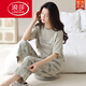 
LangSha 2025 Cotton Women's Pajama Set Summer Pure Cotton Short Sleeve Cartoon Trousers Korean Style Home Clothing Can Be Outdoor for Summer Y9720 M (Suggested 75-95Jin [Jin equals 0.5 kg])