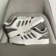 阿迪达斯 （adidas）三叶草DROPSTEPLOW男女经典百搭复古休闲板鞋GW9734 IG4332 35.5