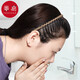Fanyi Hairband/Toothed A1p801-Wash your face, apply facial mask, anti-slip, crushed hair, bangs, hairpin, hairpin, short-toothed black hairband, 1 piece