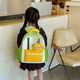 Kindergarten schoolbag boys and girls children travel backpack elementary schoolbags baby travel outdoor contrast color outing backpack ZW-0833# green small wallet