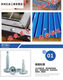 Sanqi Tiger Storage Concession National Standard Huasi Großer Flachkopf-Bohrdraht Draht Cross großer flacher Kopf Selbstangriffsmenge Rabatt M4.8 Huasi 4,8*38 SF Express 50 Jin [Jin gleich 0,5 kg] etwa 6625 frei