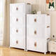 Tiannan Brothers (Tnbrothers) Erker Fenster Klapperlagerschrank Kleiderschrank Haushalt Aufbewahrungsbox Wohnzimmer Snack Schrank Küche 50 cm Oberflächenbreite 50* Tiefe 30* Höhe 1365 Stockwerke 1