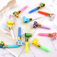 Children's toys birthday dragon blowing whistle funny creative blowing roll street stall toy wholesale party help new dragon blowing whistle [10 random]
