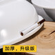 商用白色密胺碗酸菜鱼大碗仿瓷中式汤盆塑料碗面碗大号汤碗装饭碗 ZJ5009加厚耐高温 10个装