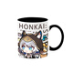 Hanou Feibeng Schaden Stern Dome Railway Fengjin Saifeier Keramic Cup Becher umging Water Cup Creative Breakfast Cup Desktop -Ornamente T9273 Fengjin (verbesserte Version von separatem Becher)