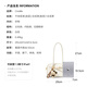 Cnoles Bag Women's Bag 2025 Luxury High-end Bowling Bag Crossbody Bag Chinese Valentine's Day Gift to Girlfriend White - New Holiday Gift to Girls